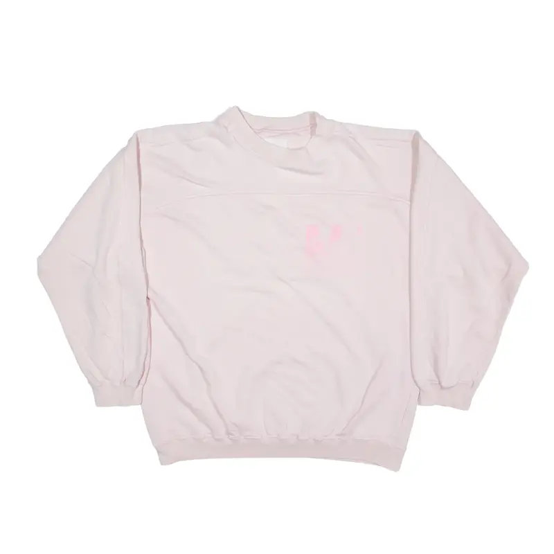 IPSO FACTO Happy Days Sweatshirt Pink Womens L