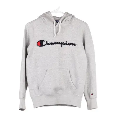 Champion Hoodie - XS Grey Cotton