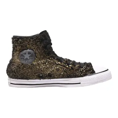 CONVERSE High Top Trainers Black Synthetic Womens UK 8.5