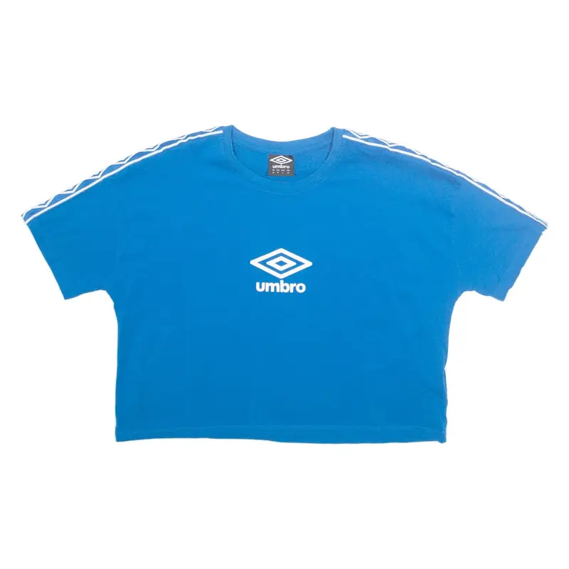 UMBRO Cropped Womens T-Shirt Blue M