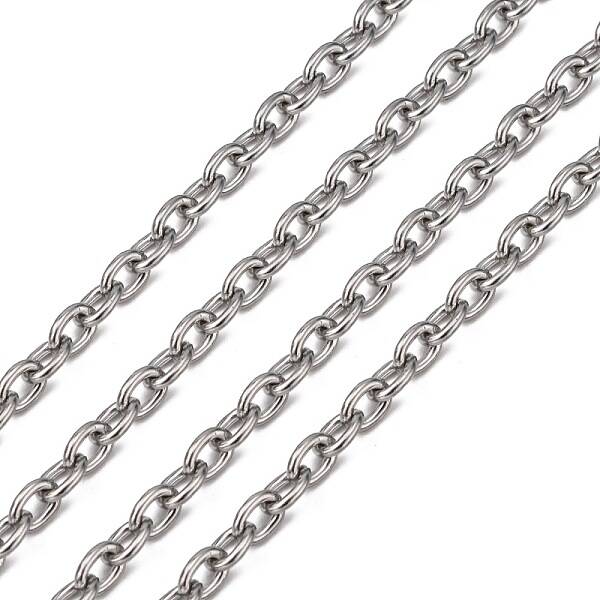 Tarnish Resistant 304 Stainless Steel Cable Chains