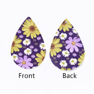 PU Leather Big Pendants