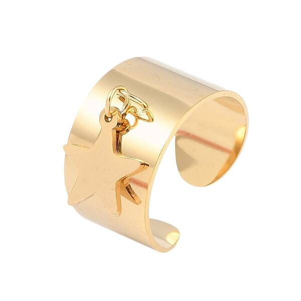 304 Stainless Steel Open Cuff Rings