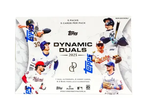2025 Topps Dynamic Duals Baseball Hobby Trading Cards
