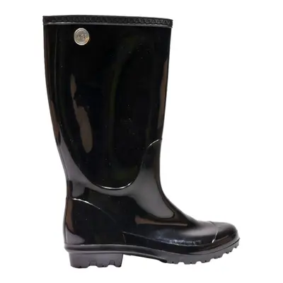 UGG Wellie Boots Black Synthetic Womens UK 6