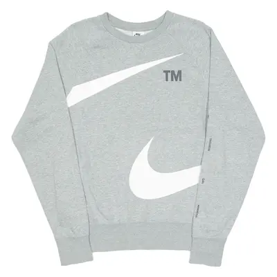 NIKE TM Mens Sweatshirt Grey S