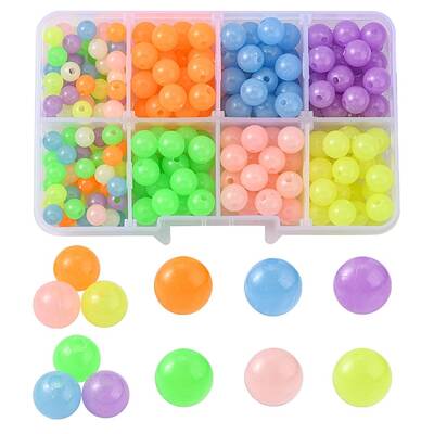 Luminous Acrylic Beads