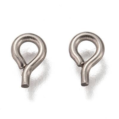 Non-Tarnish 304 Stainless Steel Eye Pin Peg Bails