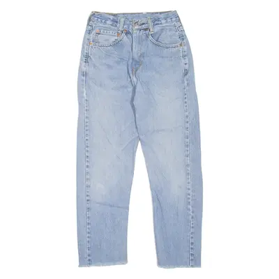 LEVI'S Altered Womens Jeans Blue Slim Tapered Stone Wash W25 L25