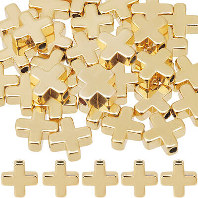 40Pcs Brass Beads