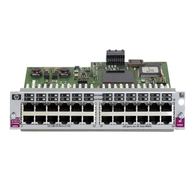 J4820 HP ProCurve Switch XL 24-Ports 10/100Base-TX Fast Ethernet Expansion Module RJ-45 Conncetors