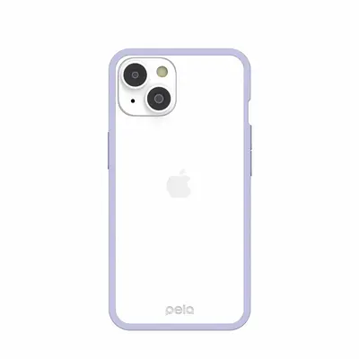 Clear iPhone 14/16e Case with Lavender Ridge