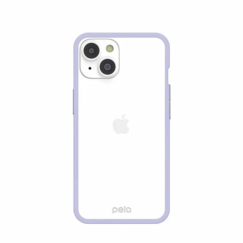 Clear iPhone 14/16e Case with Lavender Ridge