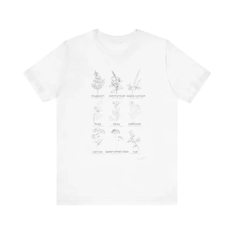 Herbs for Reproductive Freedom Unisex Jersey Short Sleeve Tee