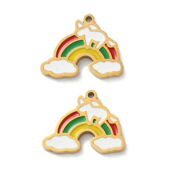 Ion Plating(IP) 304 Stainless Steel Charms