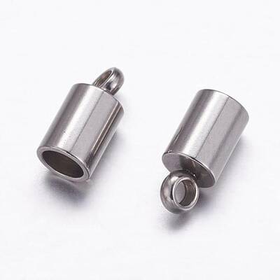 Tarnish Resistant 304 Stainless Steel Cord Ends