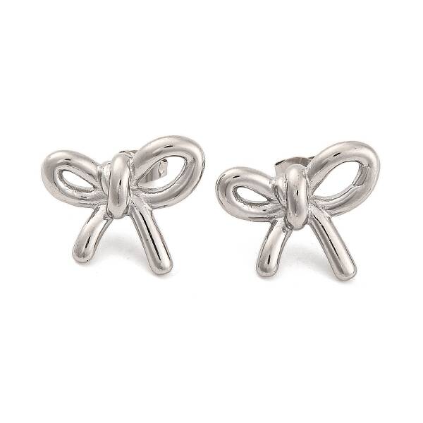 Non-Tarnish 304 Stainless Steel Stud Earrings for Women