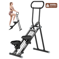 HXD-ERGO Vertical Climber Exercise Machine-Folding Vertical Cardio Exercise Climber,Stair Climber Exercise Machine for Home G...