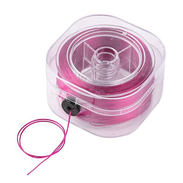 Round Elastic Crystal String