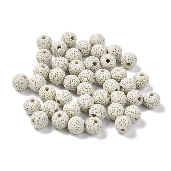 Unwaxed Natural Lava Rock Beads