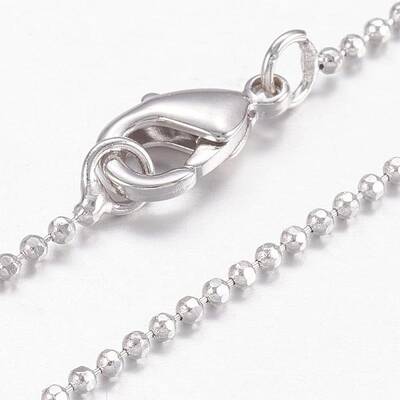 Brass Ball Chain Necklaces