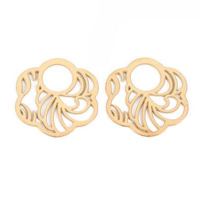 304 Stainless Steel Filigree Joiners Links