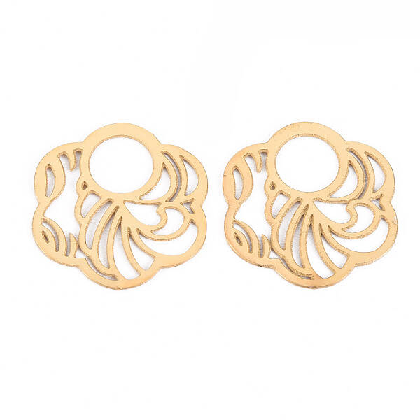 304 Stainless Steel Filigree Joiners Links