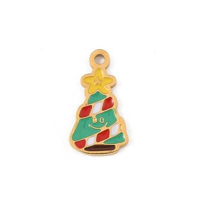 304 Stainless Steel Enamel Charms