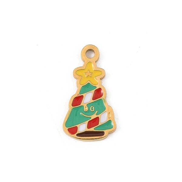 304 Stainless Steel Enamel Charms