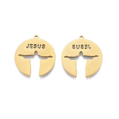 Ion Plating(IP) 201 Stainless Steel Pendant
