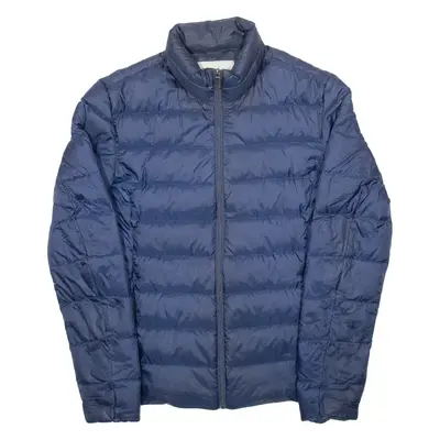 CALVIN KLEIN JEANS Mens Puffer Jacket Blue S