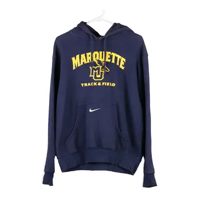 Marquette University Nike Hoodie - Small Navy Cotton