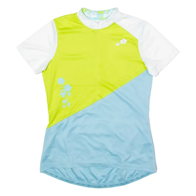 CRIVIT SPORTS Cycling Womens Jersey Green 1/4 Zip M