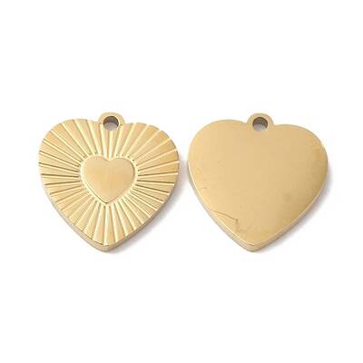 Ion Plating(IP) 316L Surgical Stainless Steel Charms