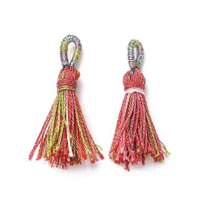 Polyester Tassel Pendants