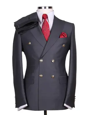 Mens Double breasted Suit - 