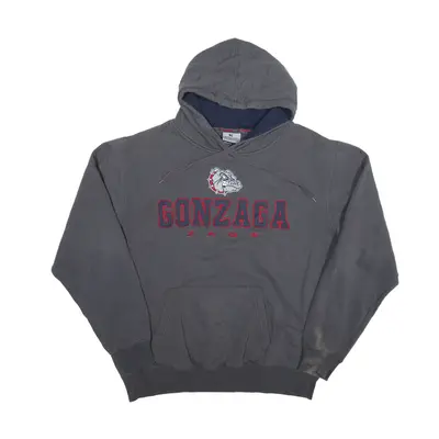 COLLOSSEUM Gonzaga Zags Hoodie Grey Pullover Mens L