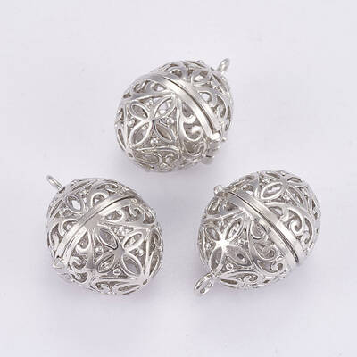 Brass Cage Pendants
