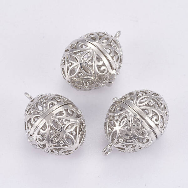 Brass Cage Pendants
