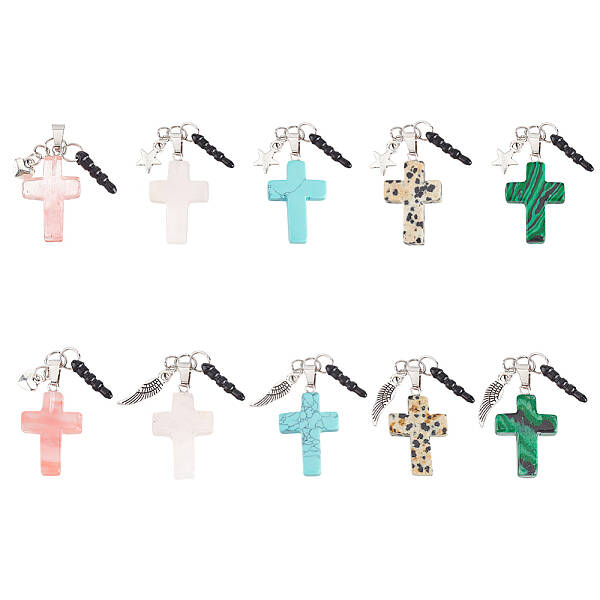 10Pcs Plastic Mobile Dustproof Plugs