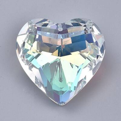 K9 Glass Rhinestone Pendants