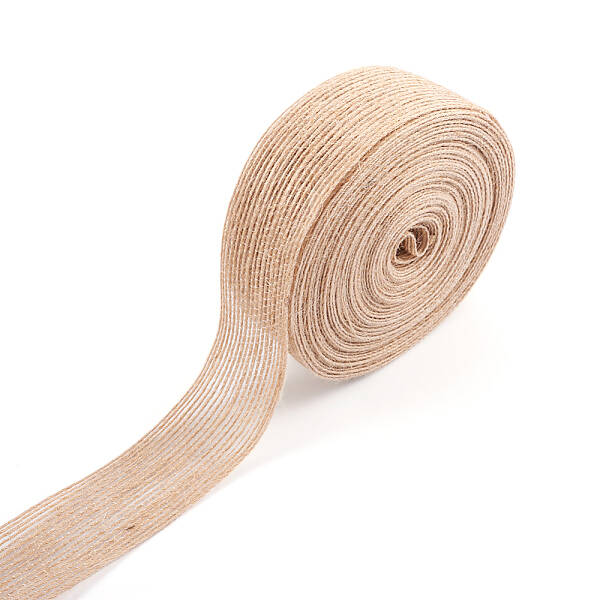 Burlap Fabric Ribbon