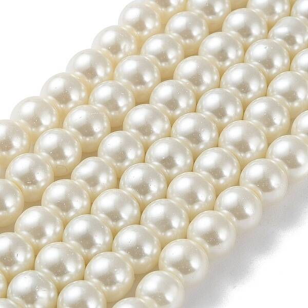 Glass Pearl Beads Strands
