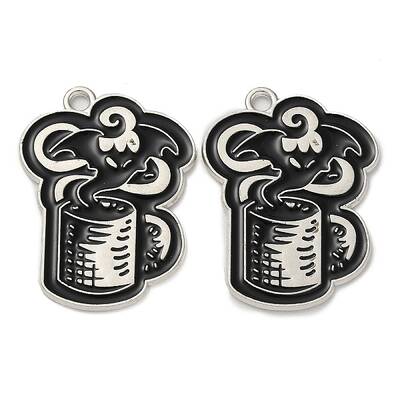 Alloy Enamel Pendants