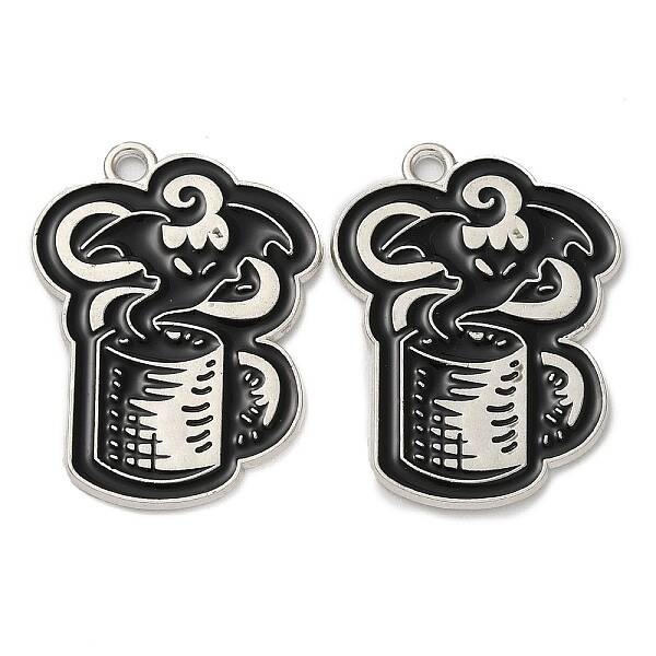 Alloy Enamel Pendants