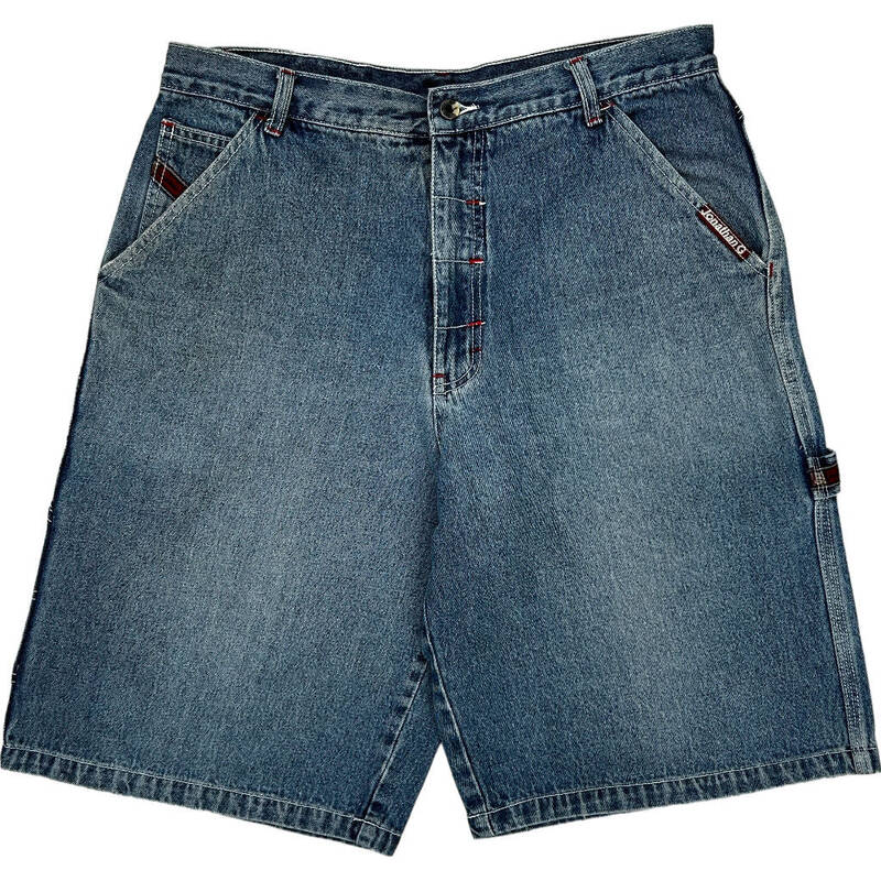 Jonathan G Denim Jean Shorts - 32W 12L - Blue Cotton