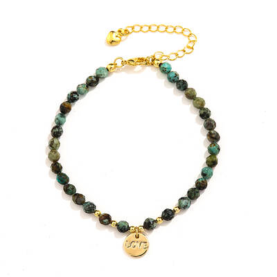 Natural Gemstone Beads Stretch Bracelets