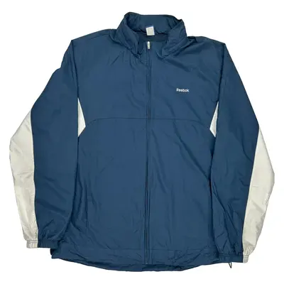 Reebok Jacket - 2XL Blue Polyester