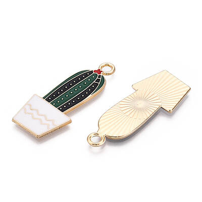 Alloy Enamel Pendants