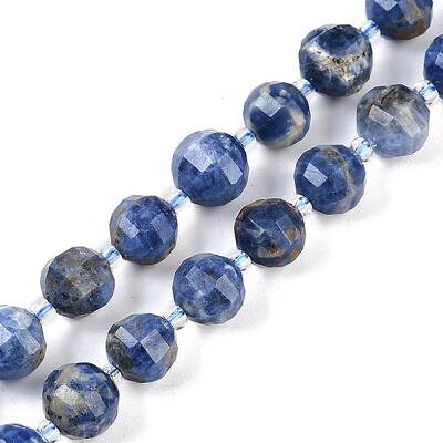 Natural Sodalite Beads Strands